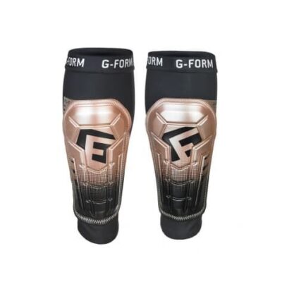 Derbystar Schienbeinschoner-G-FORM YOUTH VENTO schwarz/rose/gold S/M