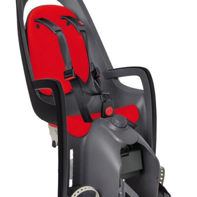 Hamax grau/dk.grau/rot, Befest. Gepäckträger Kindersitz Hamax Caress