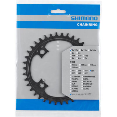 SHIMANO Kettenblatt STEPS SM-CRE80-12 38Z