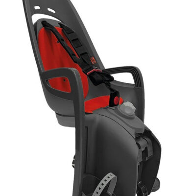 Hamax rot/grau, Befestigung Gepäckträger Kindersitz Hamax Zenith Relax