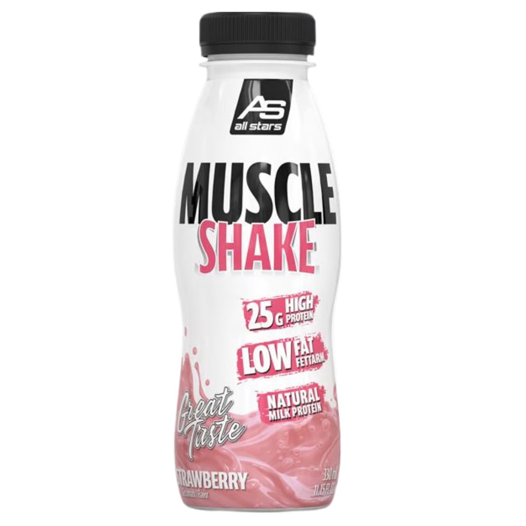 All Stars Muscle Shake - 330ml Strawberry