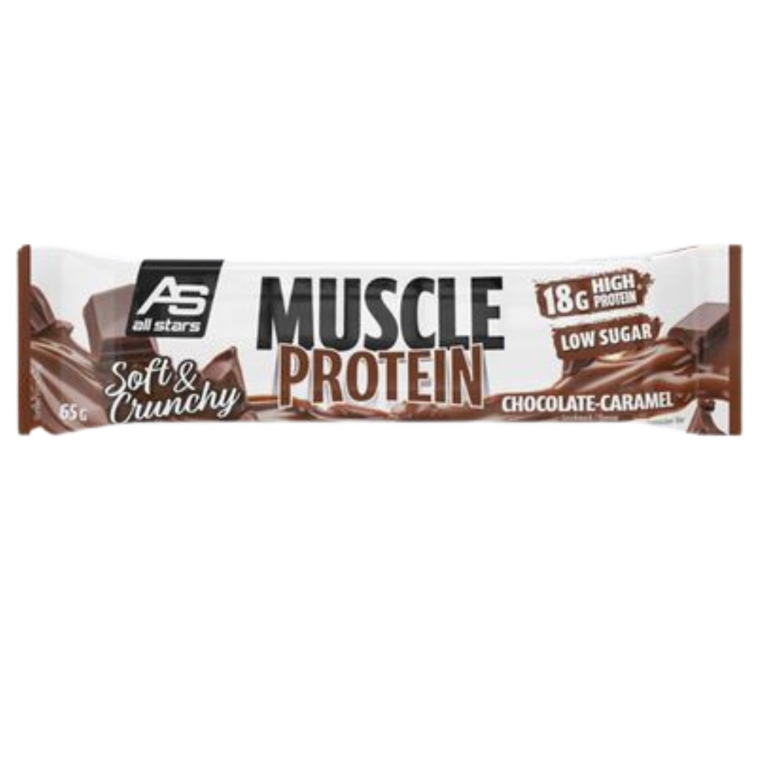 All Stars Muscle Protein Bar - 65g Chocolate Caramel (MHD: 14/02/26)