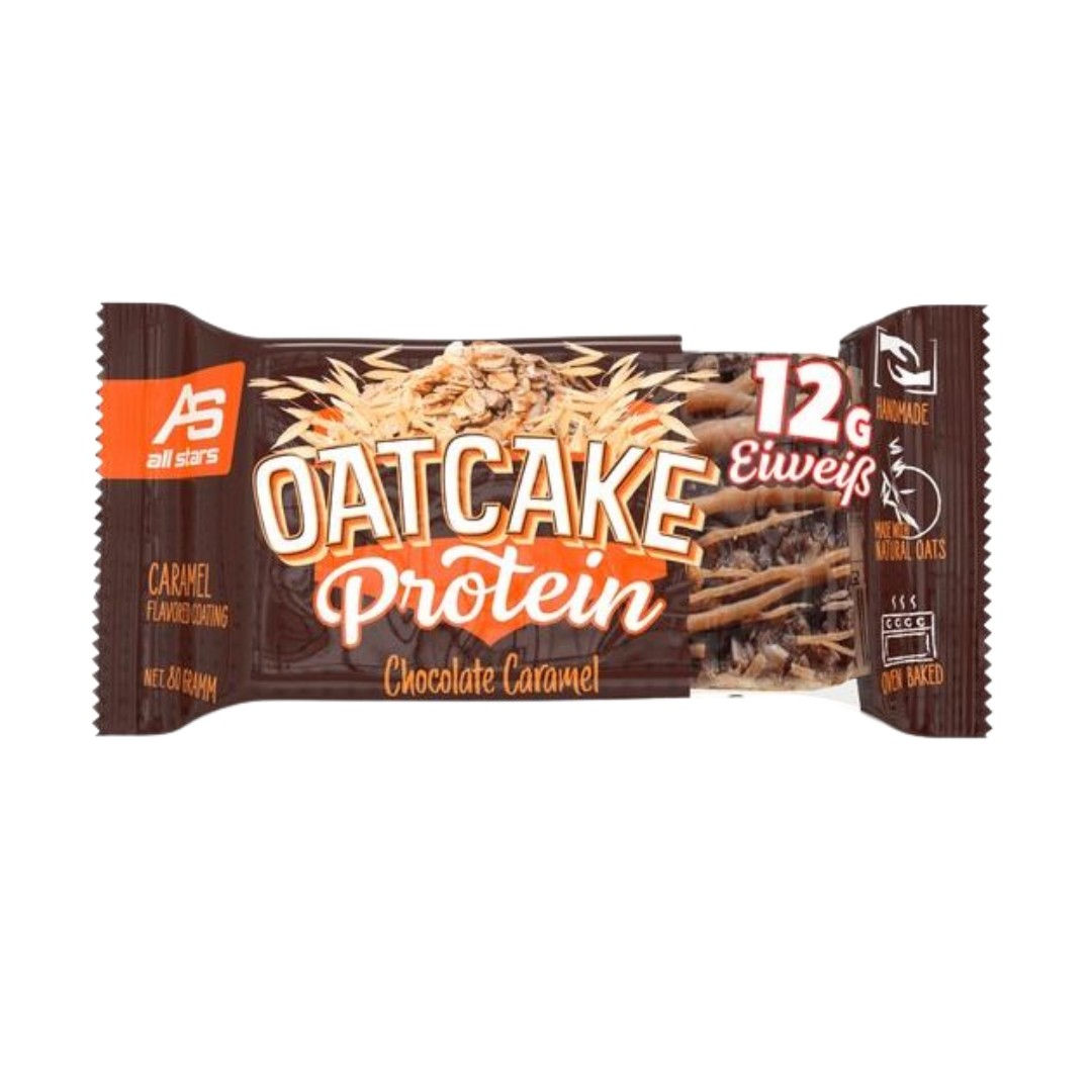 All Stars Oatcake Protein Bar - 80g Chocolate Caramel
