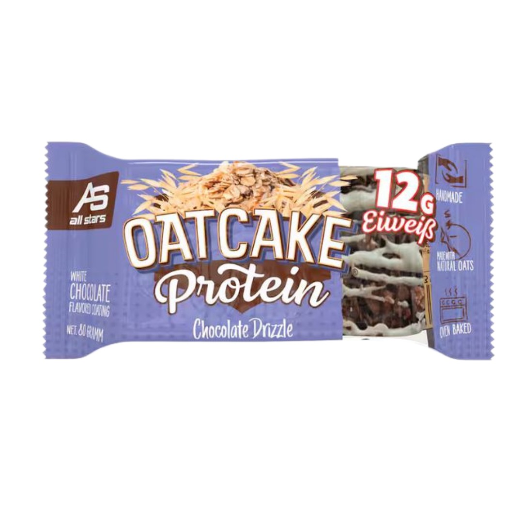 All Stars Oatcake Protein Bar - 80g Chocolate Drizzle