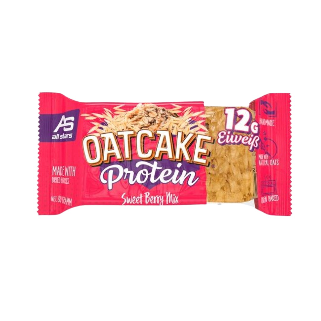 All Stars Oatcake Protein Bar - 80g Sweet Berry Mix
