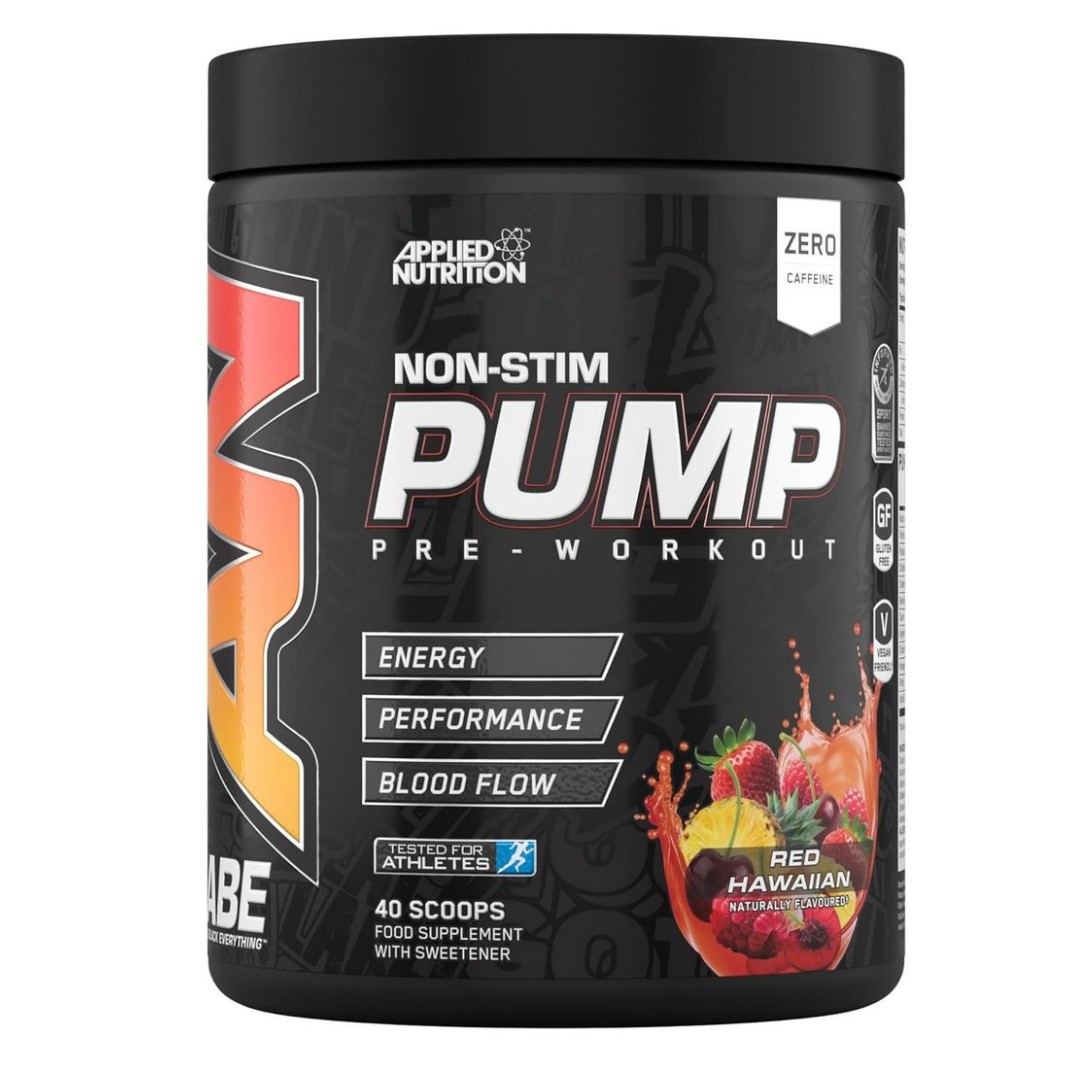 Applied Nutrition ABE Pump - Non Stim Pre Workout - 500g Red Hawaiian