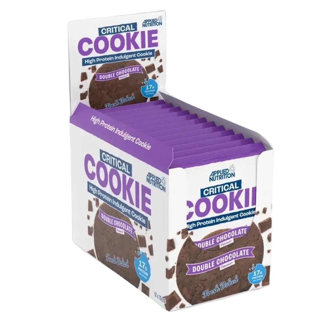 Applied Nutrition Critical Cookie - 12x73g im Karton (MHD) Double Chocolate (MHD: 22/02/26)