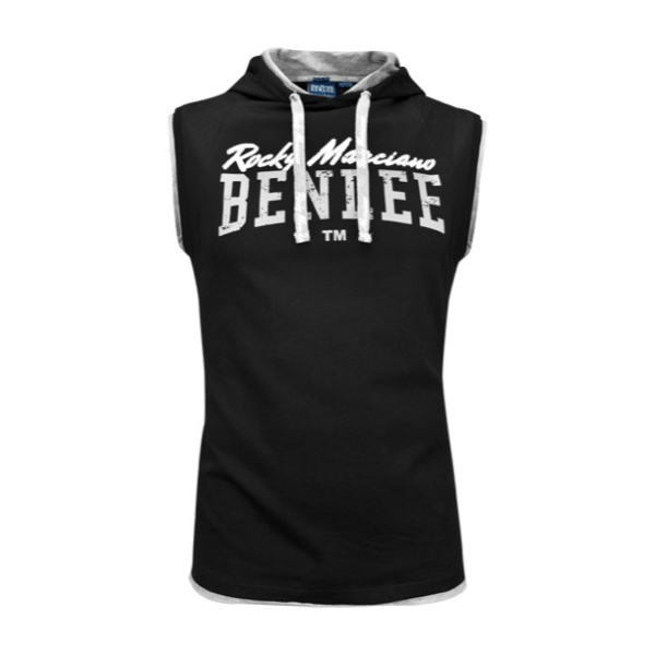 BenLee Epperson Men Sleeveless Hooded T-Shirt, Black