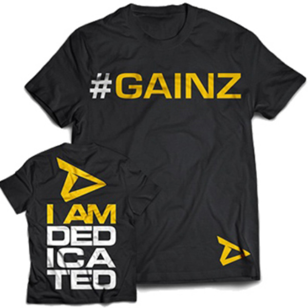 Dedicated T-Shirt #Gainz M