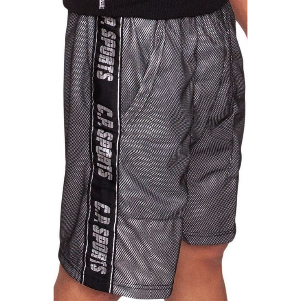 C.P. Sports Fitness Mesh Short, Black XXL