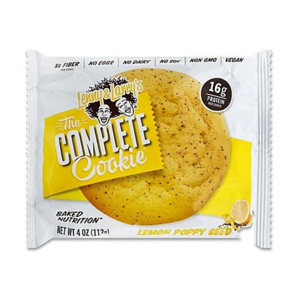 Lenny & Larry`s Complete 1 x 113g Cookie Lemon Poppy Seed