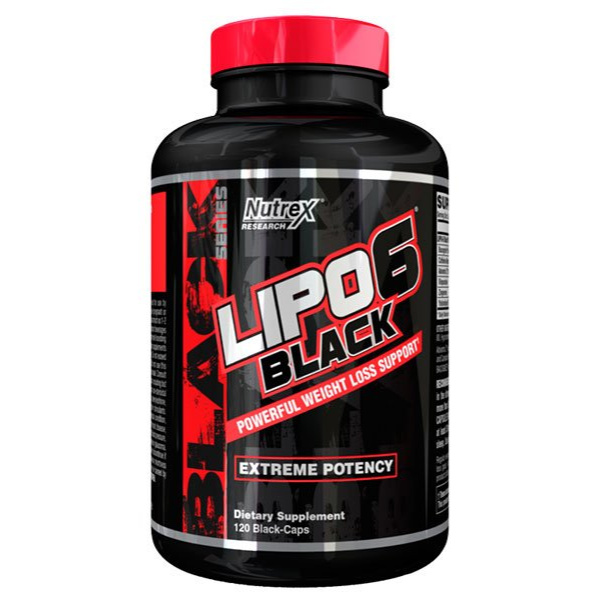 Nutrex Lipo 6 Black, 120 Kaps.