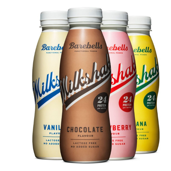 Barebells Milkshake Protein Drink, 330ml Banana