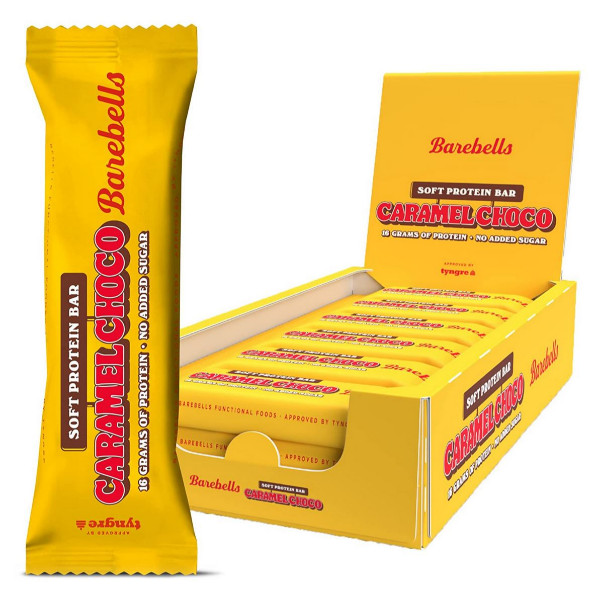 Barebells Protein Bar 12 x 55g Riegel (Karton) Choco Caramel Softbar