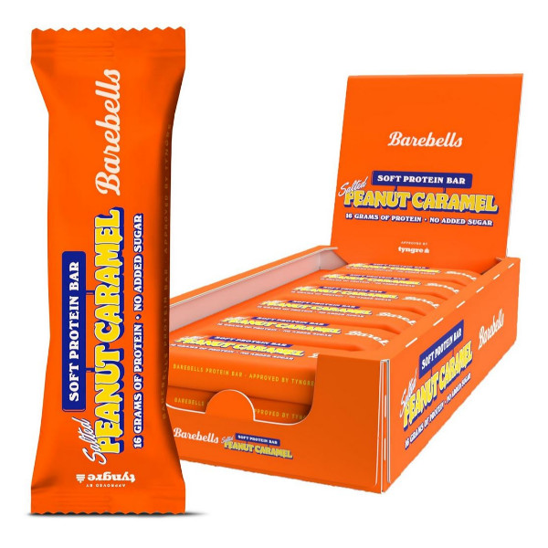 Barebells Protein Bar 12 x 55g Riegel (Karton) Peanut Caramel Softbar