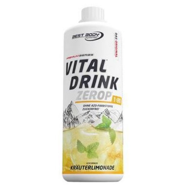 Best Body Nutrition Vital Drink, 1000ml Kräuterlimonade