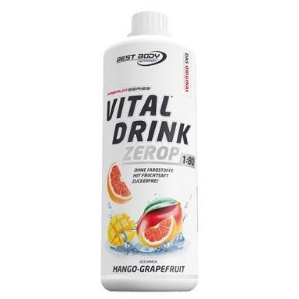 Best Body Nutrition Vital Drink, 1000ml Mango Grapefruit