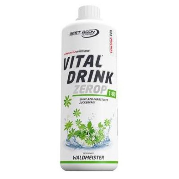 Best Body Nutrition Vital Drink, 1000ml Waldfrucht
