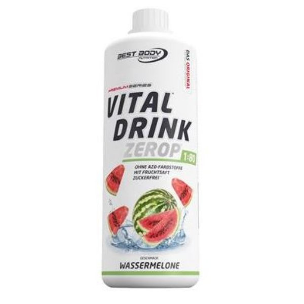 Best Body Nutrition Vital Drink, 1000ml Wassermelone