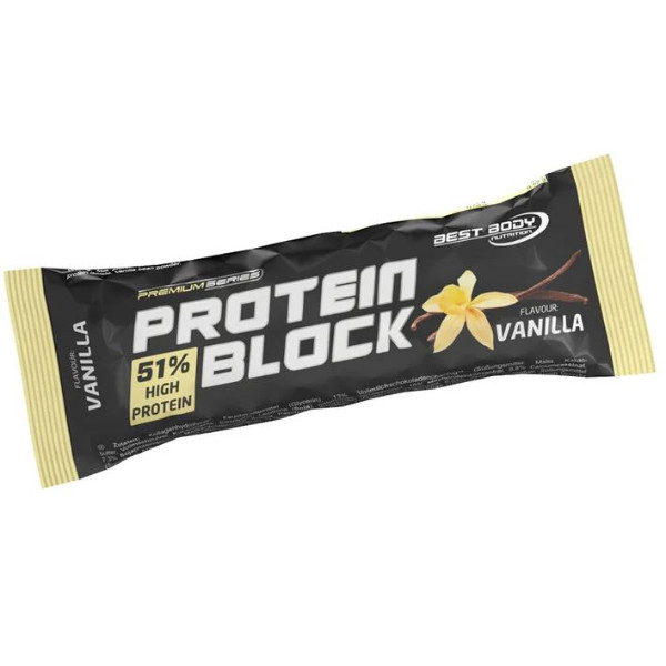 Best Body Nutrition Protein Block, 1 Riegel, 90g Yoghurt Lemon