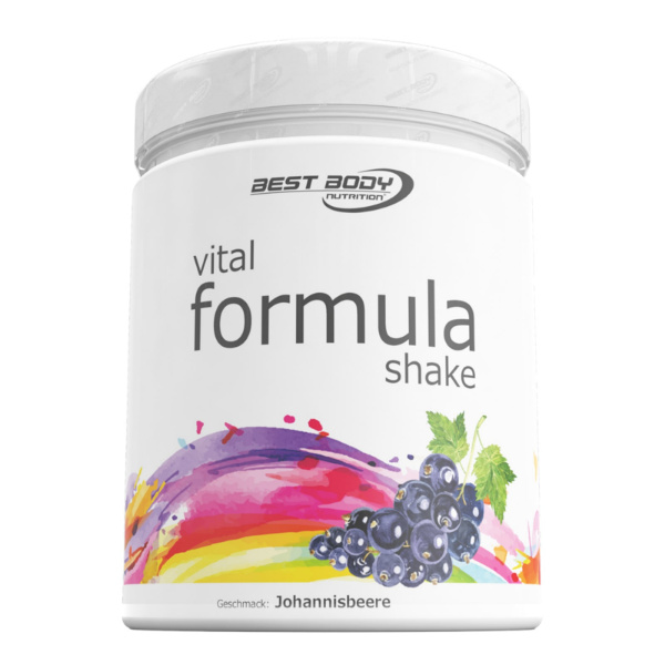 Best Body Nutrition Vital Formula Shake - 500g Johannisbeere (MHD: 31/12/25)