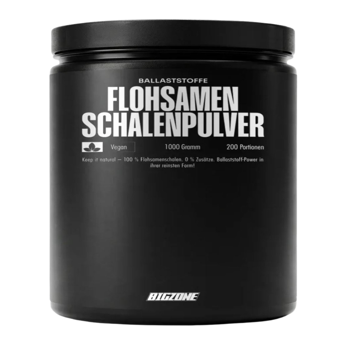 Big Zone Flohsamen Schalenpulver - 1000g