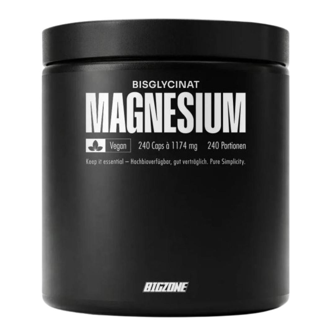 Big Zone Magnesium Bisglycinat - 240 Caps.