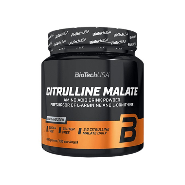 BioTech USA Citrulline Malate, 300g Lime