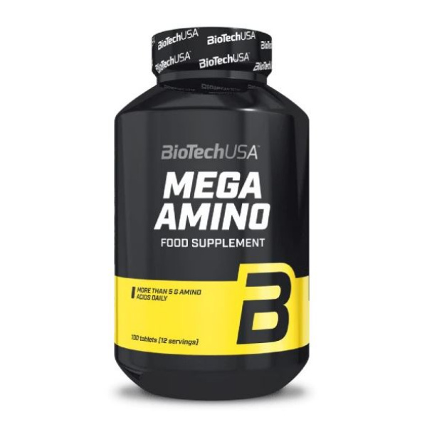 BioTech USA Mega Amino, 100 Tabl.