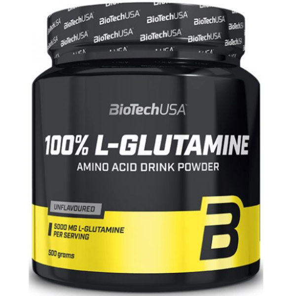 BioTech USA 100% L-Glutamine 500g