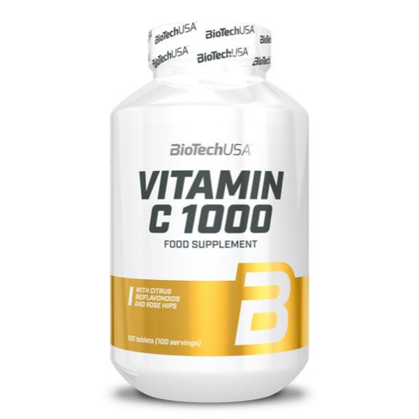 BioTech USA Vitamin C 1000 100 Tabletten