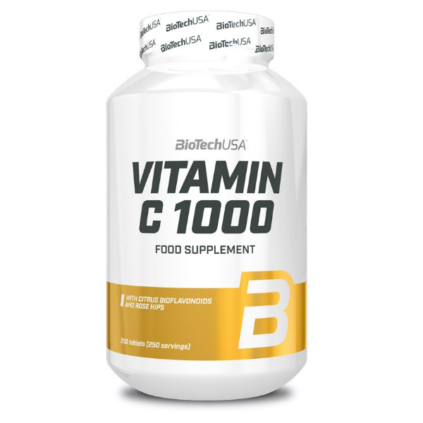 BioTech USA Vitamin C 1000 250 Tabletten