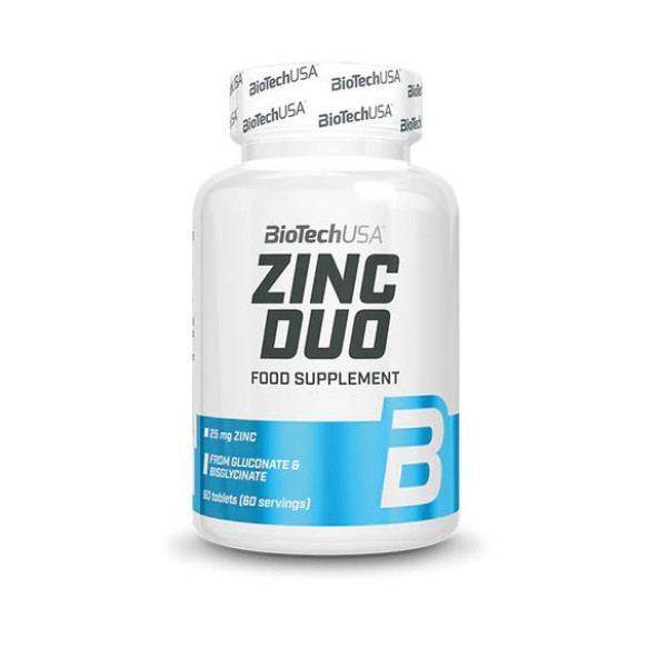BioTech USA Zinc Duo, 60 Tabl.