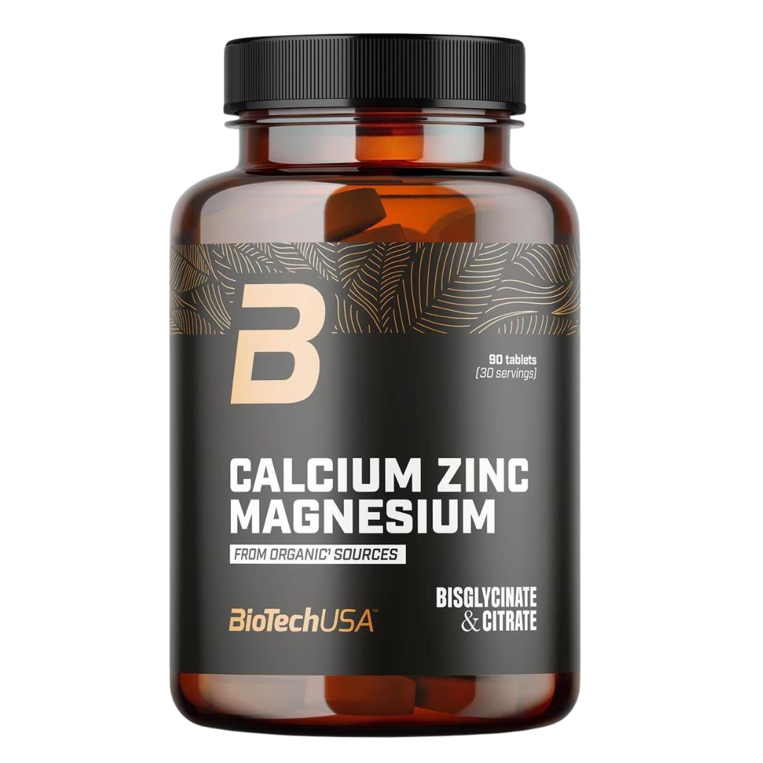 BioTech USA Calcium Zinc Magnesium - 90 Tabl.
