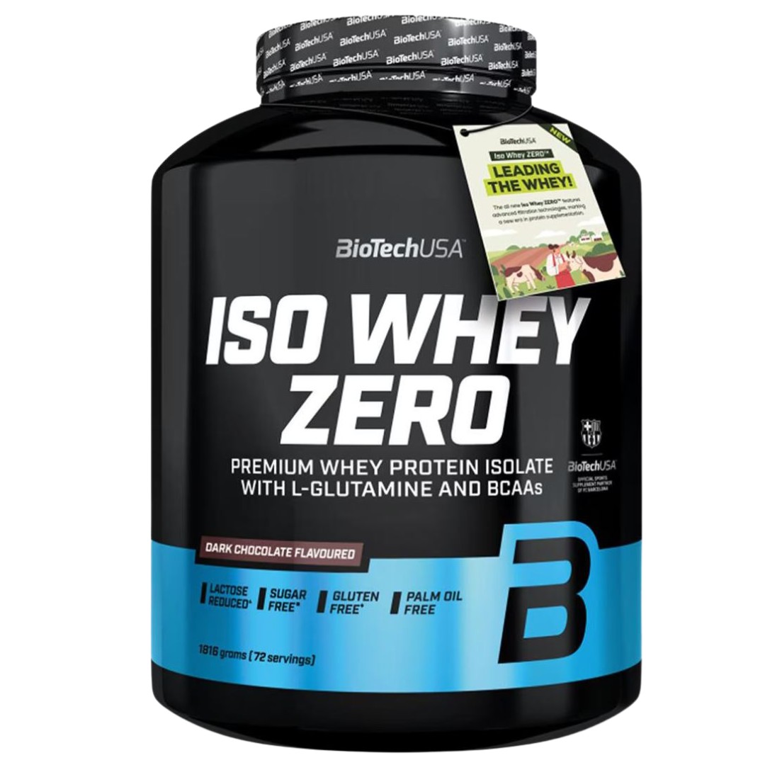 BioTech USA Iso Whey Zero Dark Chocolate 1816g