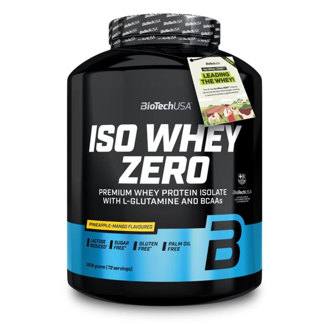 BioTech USA Iso Whey Zero 1816g Pineapple-Mango