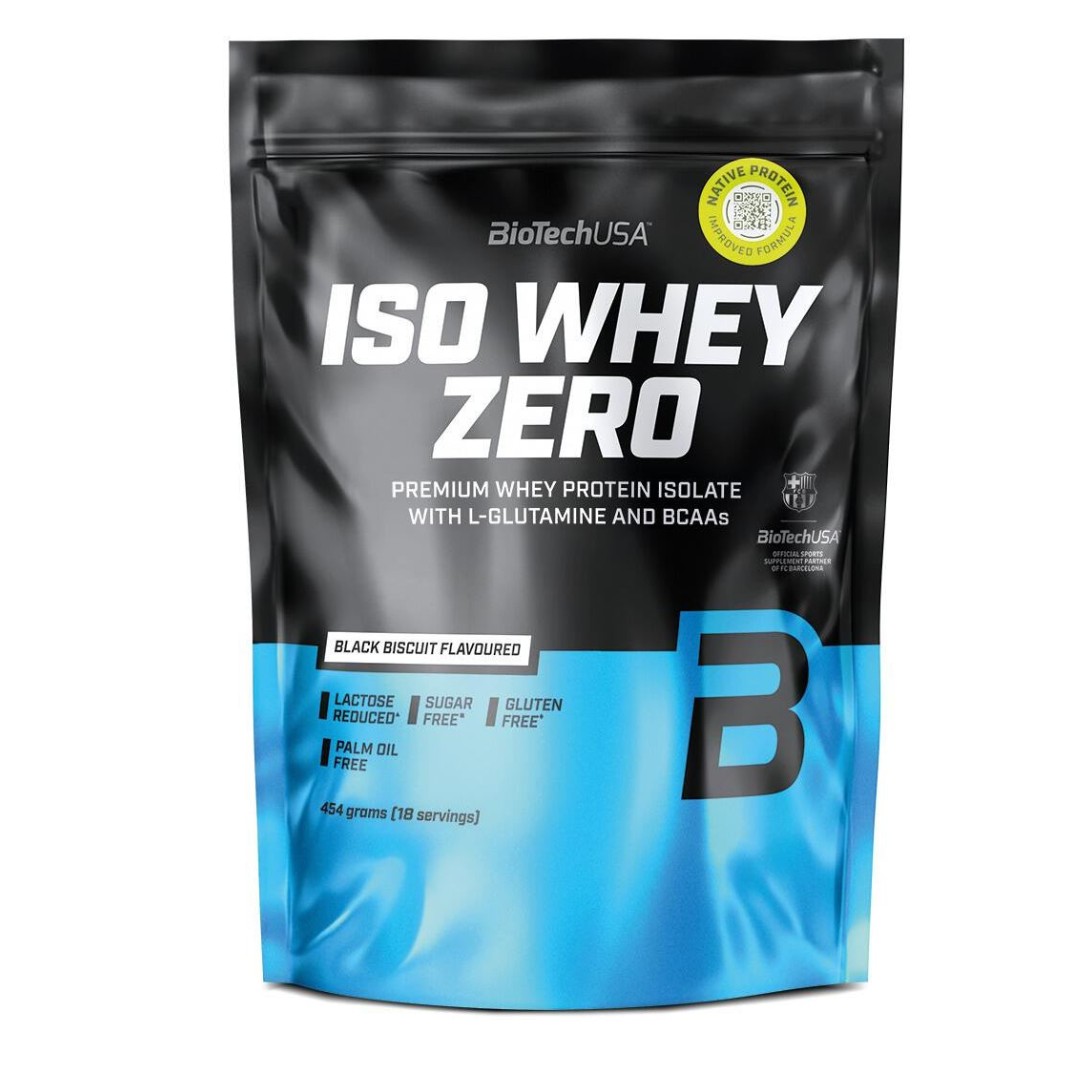 BioTech USA Iso Whey Zero 454g Black Biscuit