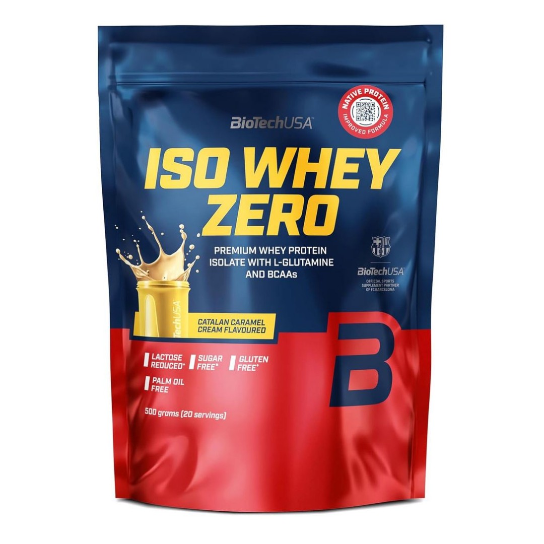 BioTech USA Iso Whey Zero Catalan Caramel Cream 454g