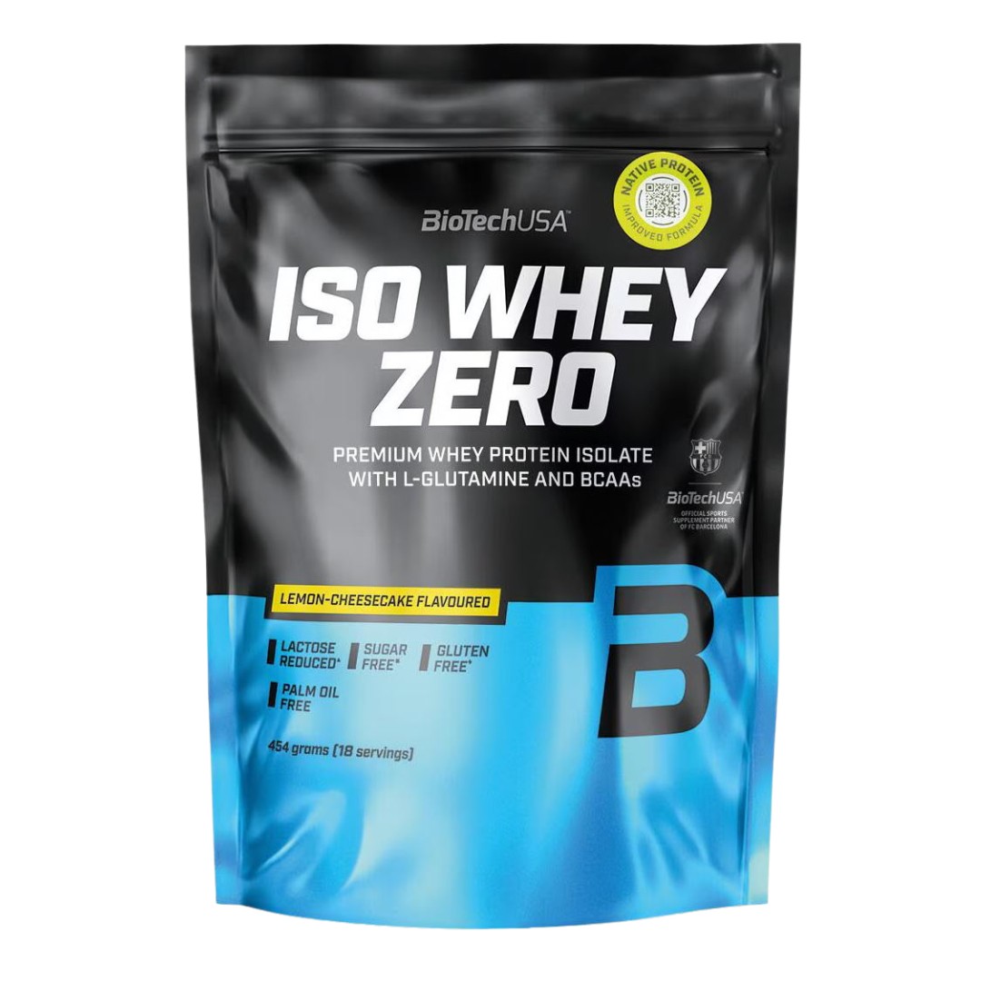 BioTech USA Iso Whey Zero 454g Lemon Cheesecake