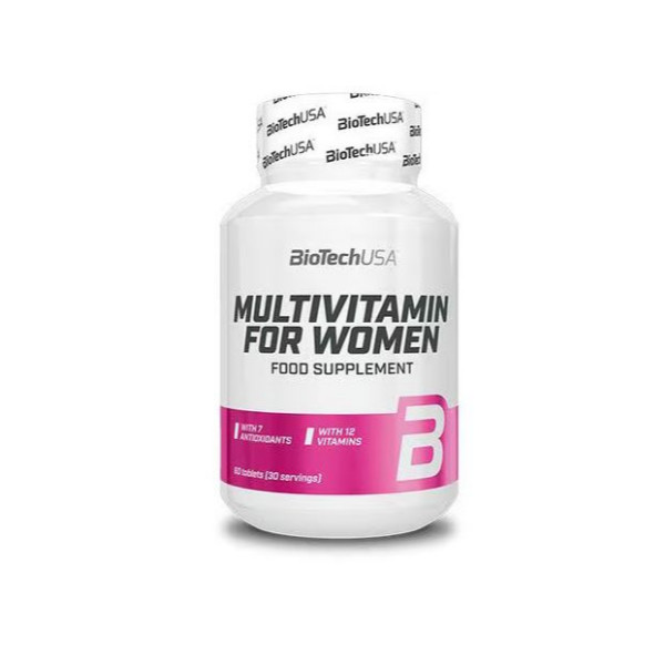 BioTech USA Multivitamin for Women, 60 Tabl.