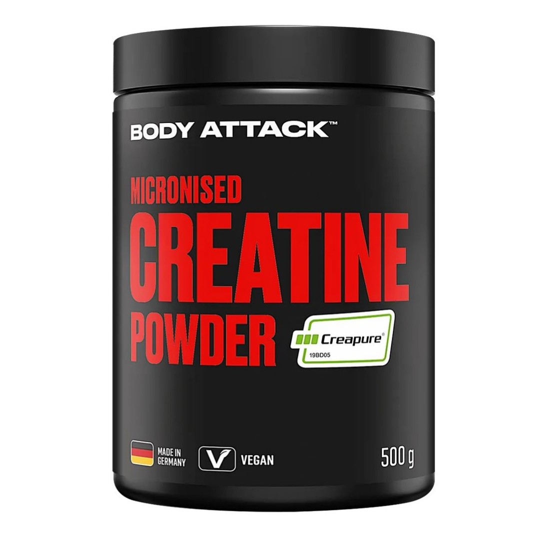 Body Attack Micronised Creatine Powder (Creapure) 500g
