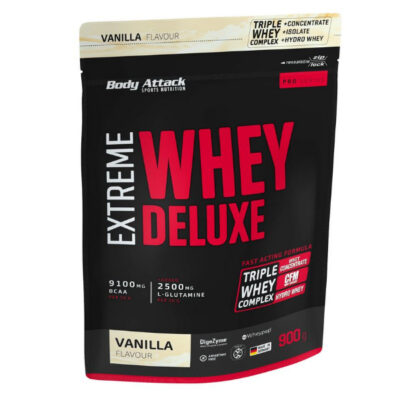 Body Attack Extreme Whey Deluxe 900g Vanilla