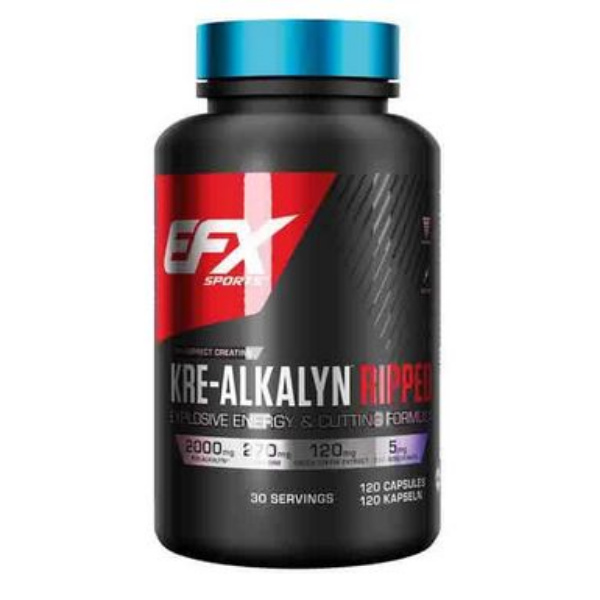 EFX Kre-Alkalyn Ripped, 120 Kaps.