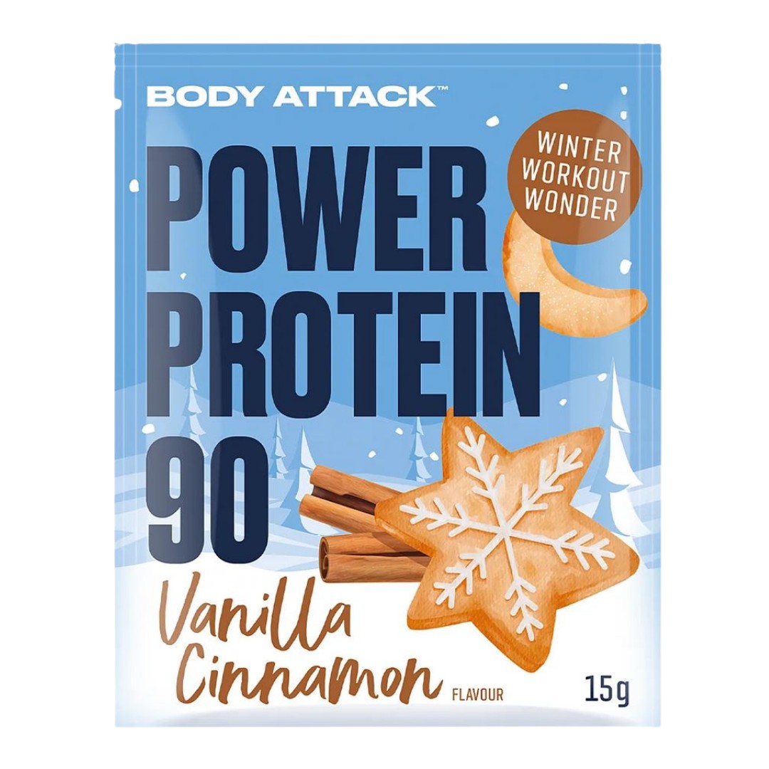 Body Attack Power Protein 90 - 1000g 15g Vanilla Cinnamon