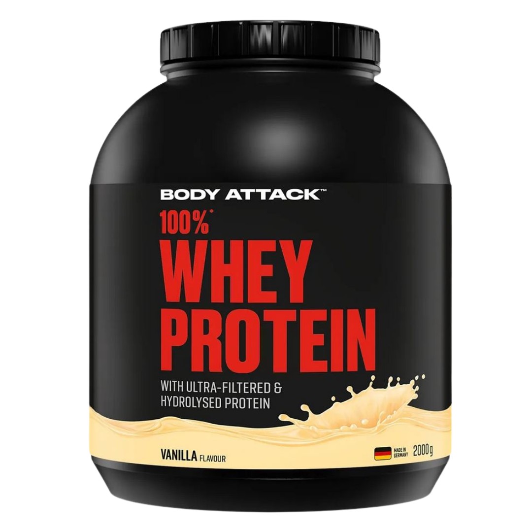 Body Attack 100% Whey Protein - 2000g Vanilla