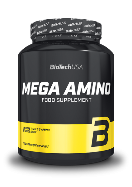 Biotech USA Mega Amino, 500 Tabletten