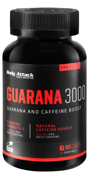 Body Attack Guarana 3000, 90 Kapseln