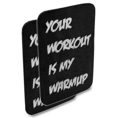 C.P. Sports Griffpolster 4 mm "Your Workout Is My Warmup"