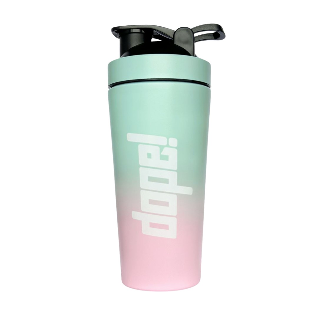 Dope! Metall Shaker - 700ml Mint-Rosa