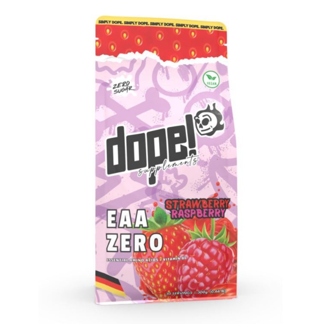 Dope Supplements Eaa Zero - 300g Strawberry Raspberry